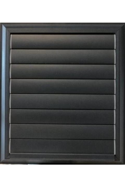 EYLÜL TASARIM Antrasit Siyah Alüminyum Banyo Panjur ve Menfezi 55x60 cm