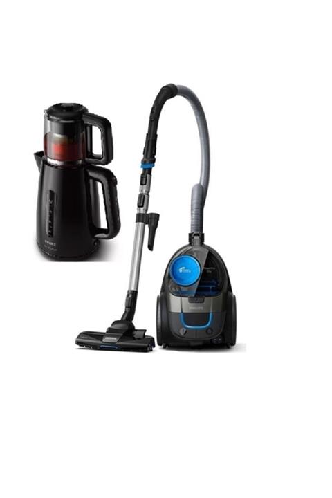 Philips Fc-9332/07 Powerpro City Süpürge ve Hd-7301/00 Elektrikli Çay Makinesi
