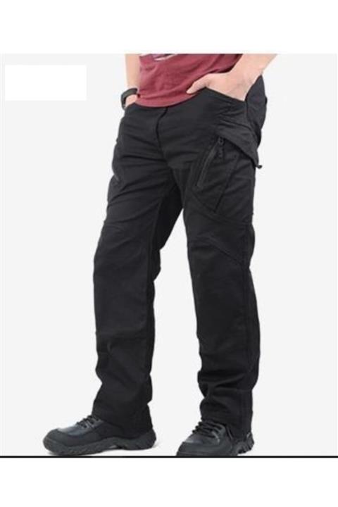 MONTANA TAKTİKAL Erkek Siyah Tactical Pantolon