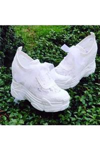 Ayakkabı Tutkusu Stilo ® Gelin Ayakkabısı Içten Gizli Topuk 12cm