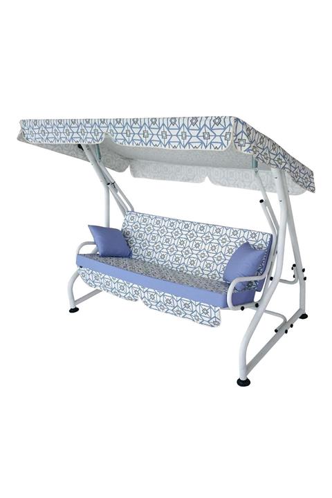 Tevalli Cotton Minderli Salıncak Bahçe Balkon Teras Salıncağı