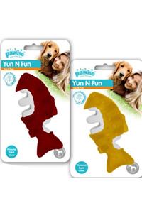 thepassioniz Pawise Yum N Fun Balık Aromalı Çiğneme Köpek Oyuncağı 12,5 Cm