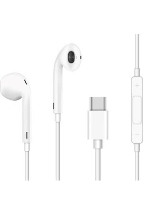 Syrox Type-c Uçlu Kulaklık Iphone Görünümlü