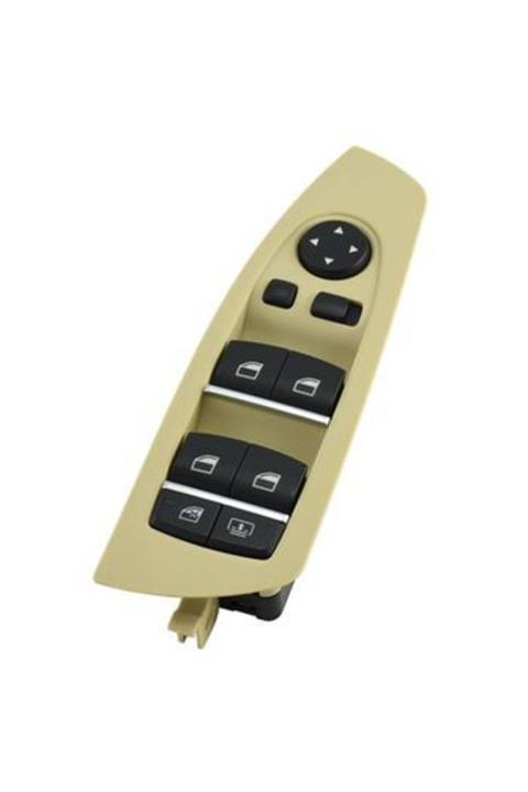 MCAR Cam Açma Kapama Anahtarı Sol Perdeli Çerçevesi Bej Bmw F01 F02 (adet) (oem No:61319241916)