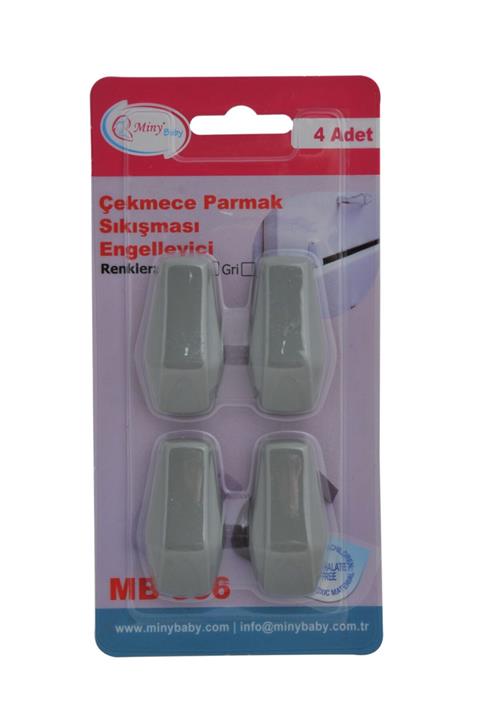Miny Baby Parmak Sıkışması Engelleyici - Gri
