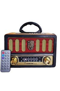 Berrinstore Everton Rt-861 Bt Usb Sd Fm Bluetooth Şarjlı Nostaljik Radyo