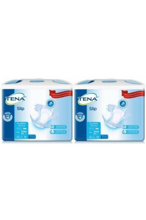 TENA Slip 5,5 Damla Classic Belbantlı Büyük Boy Large Hasta Bezi 2 Paket 60 Adet
