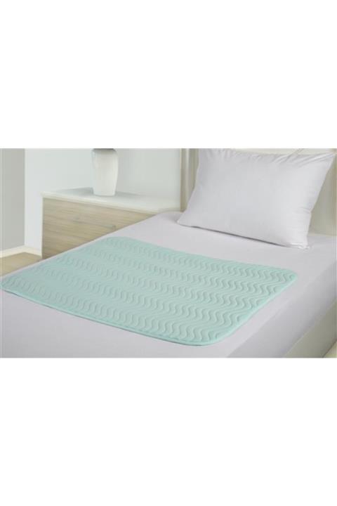 ATA EXCLUSIVE FABRICS Abso (3 LÜ PAKET) 5 Katlı Kapitoneli, Yıkanabilir, Sıvı Geçirmez Hasta Bezi( 75x90 Cm)