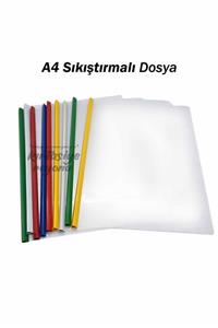 Four Office Fouroffice A4 Sıkıştırmalı Dosya 10'lu Paket Sırtlıklı Dosya