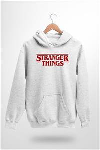 Reyondrop Stranger Things Beyaz Hoodie