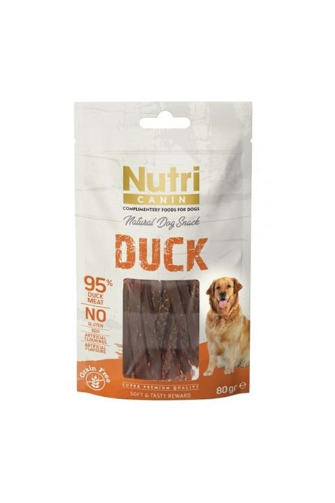Nutri Canın Duck Snack 80 gr X 6 Adet