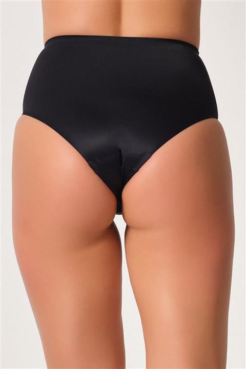 Elissa Kadın Yapıştırma Yüksek Bel Lazer Slip