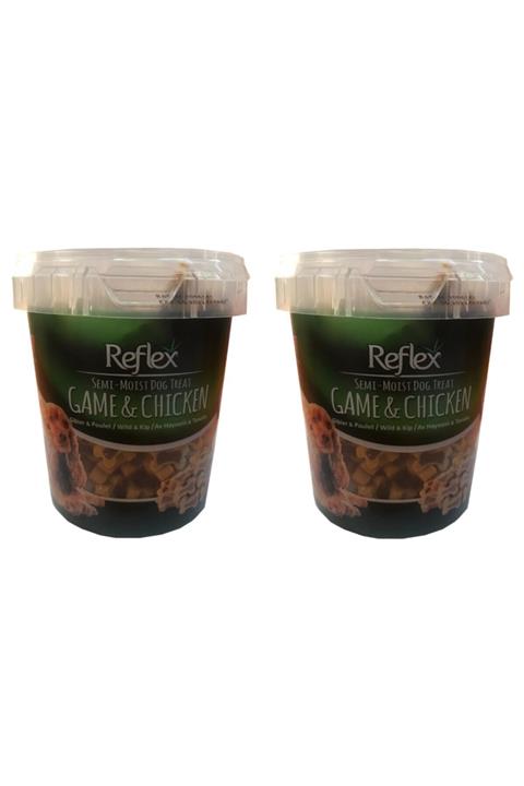 Reflex Semi-moist Av Hayvanlı Tavuklu Köpek Ödülü 500 Gr X 2 Adet