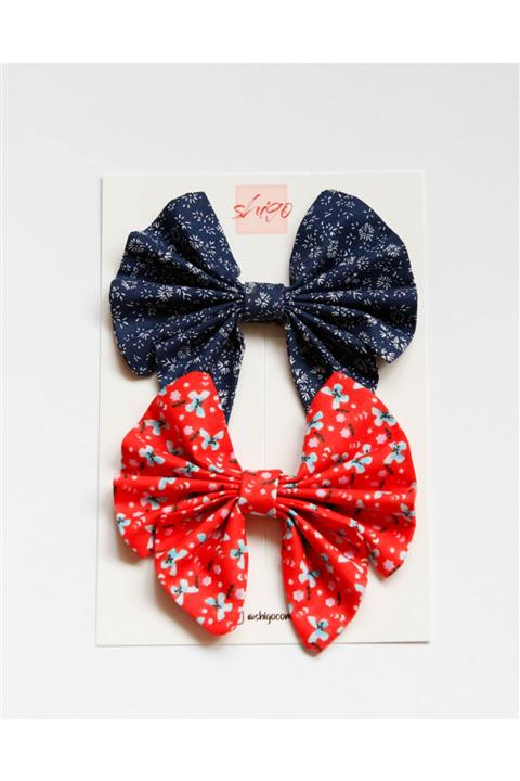 shigo 2'li Büzgü Fiyonk Toka Seti