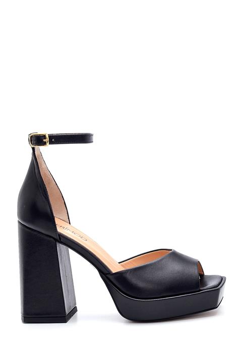 Derimod Kadın Deri Yüksek Topuklu Sandalet