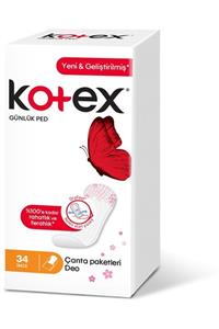 Kotex Marka: Günlük Ped Ince 34'lü Kategori: Günlük Ped