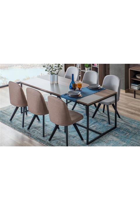 CaddeYıldız Sofya Yemek Masası Takımı