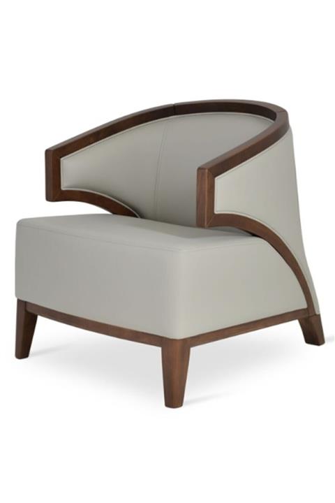 ADAS SANDALYE Gri Berjer