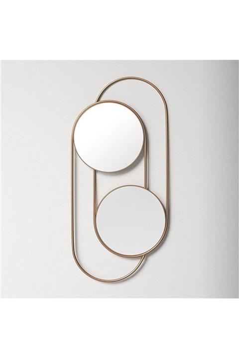 irongarden Modern Metal Dekoratif Duvar Aynası Dekoru