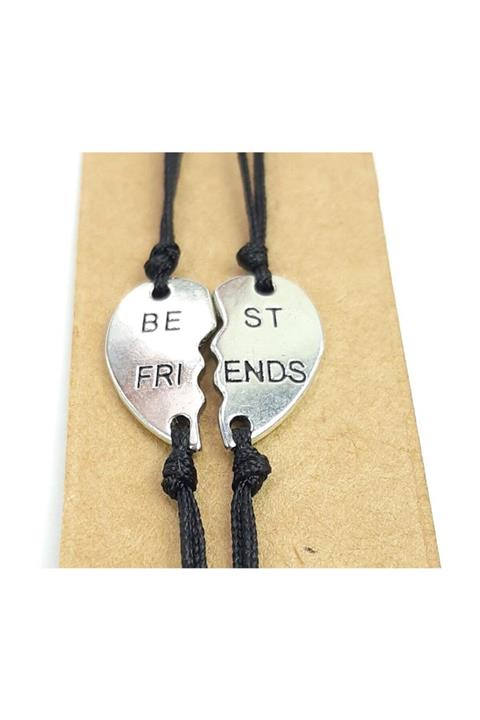 ema Bff Best Friend Yazılı Ikili Ipli Bileklik