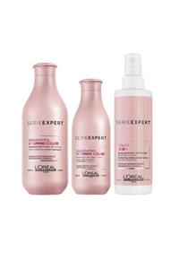 L'oreal Professionnel Serieexpert Resveratrol Vitamino Color Saç Bakım Seti Şampuan Saç Kremi Ve Bakım Sütü