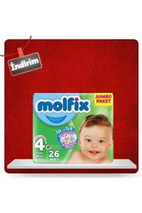 Molfix 3d No:4+ M.plus Jumbo 26 Adet