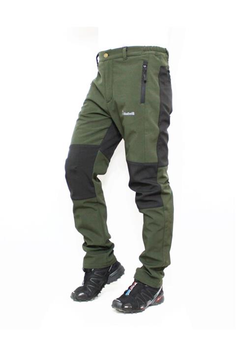 Mudwill Erkek Haki Outdoor Kışlık Softshell Pantolon