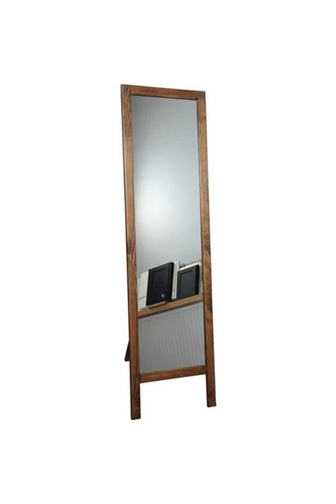 9concept Ayaklı Boy Aynası Masif Ahşap 41x145