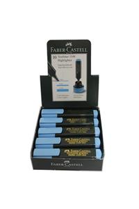 Faber Castell Fosforlu Kalem 10'lu Kutu Mavi