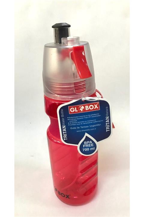 Globox Tritan Matara Spreyli 700 Ml Kırmızı