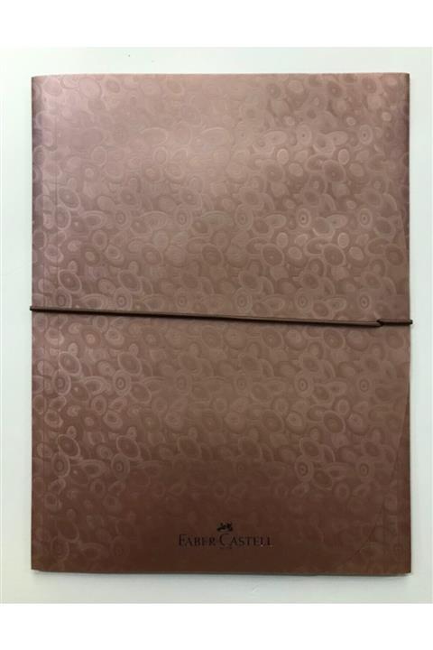 Faber Castell Desenli  A4 Ebat Lastikli Evrak Dosyası