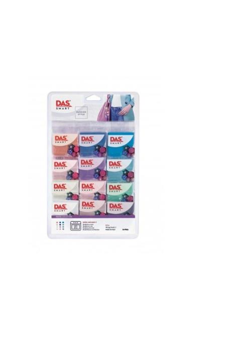 DAS COLLECTION Das Smart Fashion Style Pastel Colors Polimer Kil 12'li Set