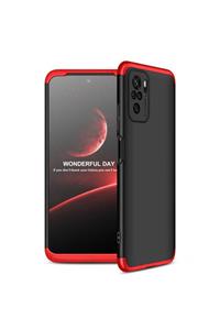 Xiaomi Coverstation Redmi Note 10 Pro Kılıf Ays Kapak 360° Tam Koruma Darbe Emici Kamera Koruyucu Mat Kapak