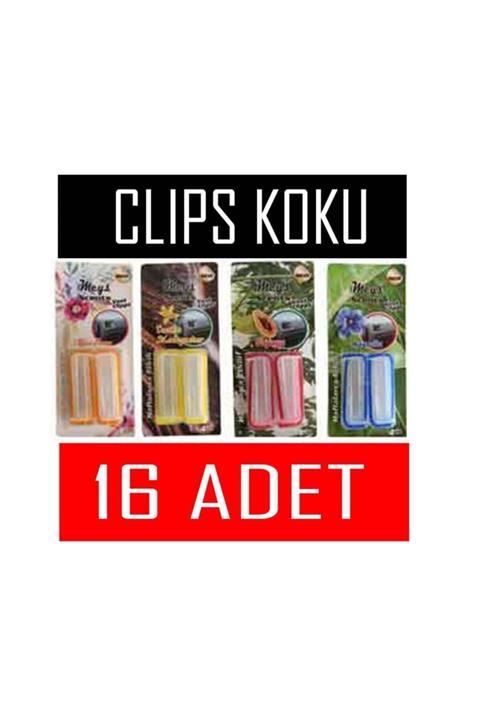 Meys Mandal Araç Kokusu Izgaralı-4 Paket (16 Adet)