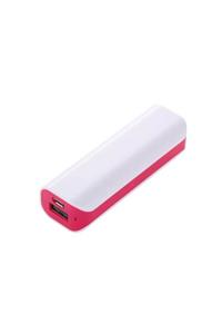 WOZLO 2600 Mah Unıversal Pembe Powerbank Taşınabilir Şarj Cihazı