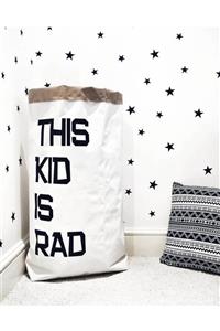 LYN HOME & DECOR Thıs Kıd Is Rad  Kağıt Oyuncak Torbası 50x80