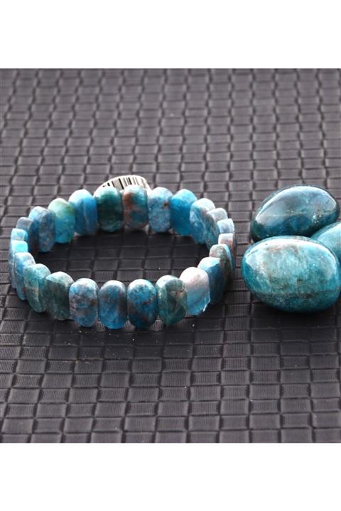 OSMANLI DOĞAL TAŞ Apatit Rolex Bileklik