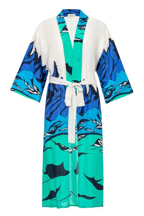 Jadeandmate Paros Uzun Kimono