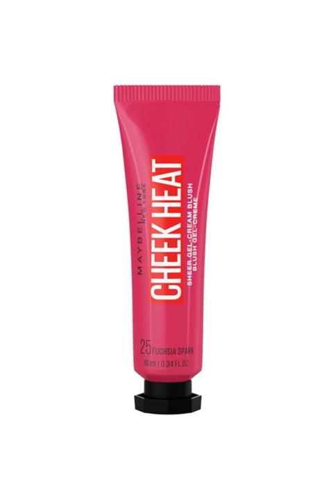 Maybelline New York Cheek Heat Likit Allık-25 Fuchsia Spark-fuşya 10ml