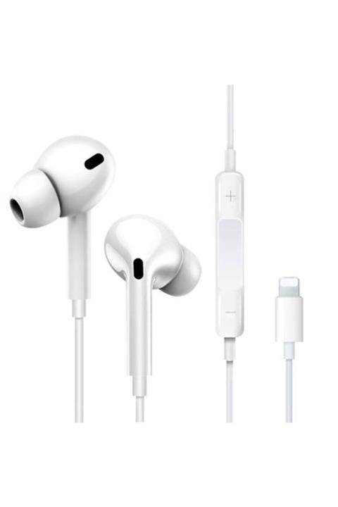 Rowen Iphone Lighning Mikrofonlu Silikonlu Kulaklık