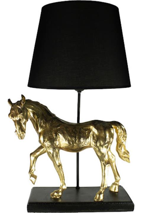 HÜSAY DECOR Ayaklı Atlı Abajur