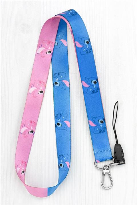 Apptakı Stitch Yaka Kartı Boyun Askı Ipi Telefon Askı Ipi - Ask0087