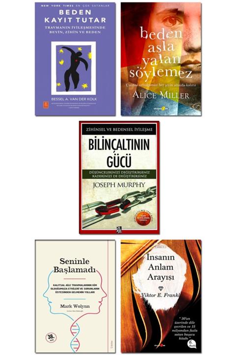 Betonsu Tasarım Beden Kayıt Tutar + Beden Asla Yalan Söylemez + Bilinçaltının Gücü + Seninle Başlamadı + Insanın Anl