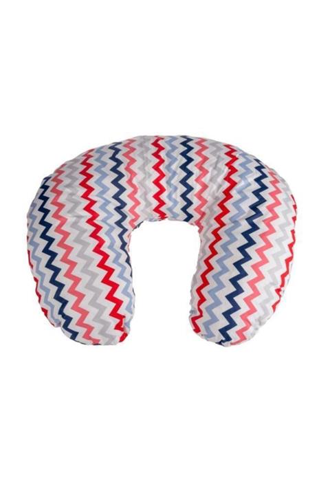 POKY BEBE Bebek Emzirme Yastığı Zigzag Desenli