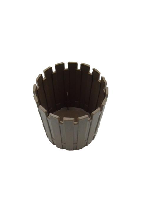 pazaristanbul Kahverengi Akasya Saksı  10 cm