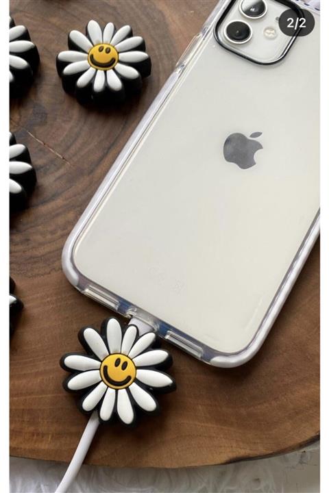 Telehome Sevimli Kablo Koruyucu Papatya