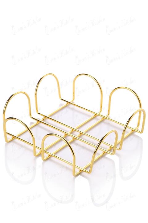 Queen’s Kitchen Kararmaz Altın Kaplama Lüx Peçetelik