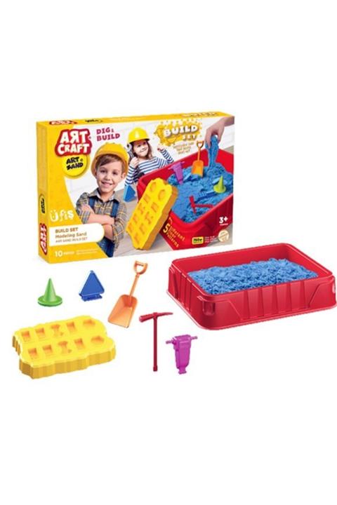 Art Craft Inşaat Seti Kinetik Kurumayan Oyun Kumu