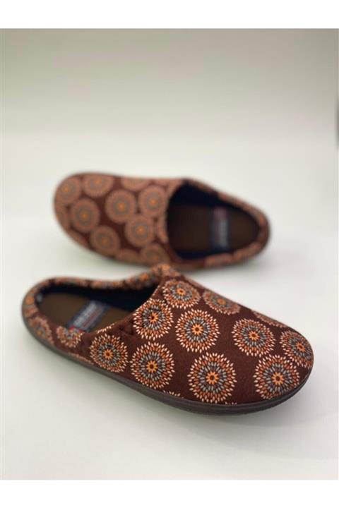 GEZER Yaprak Desen Otantik Terlik