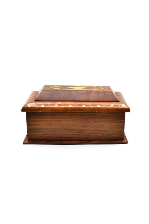 METTREND Dekoratif Ahşap Takı Kutusu